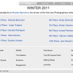 GANADOR 1 PRIMER LUGAR en Kick-Ass Photographers 2011