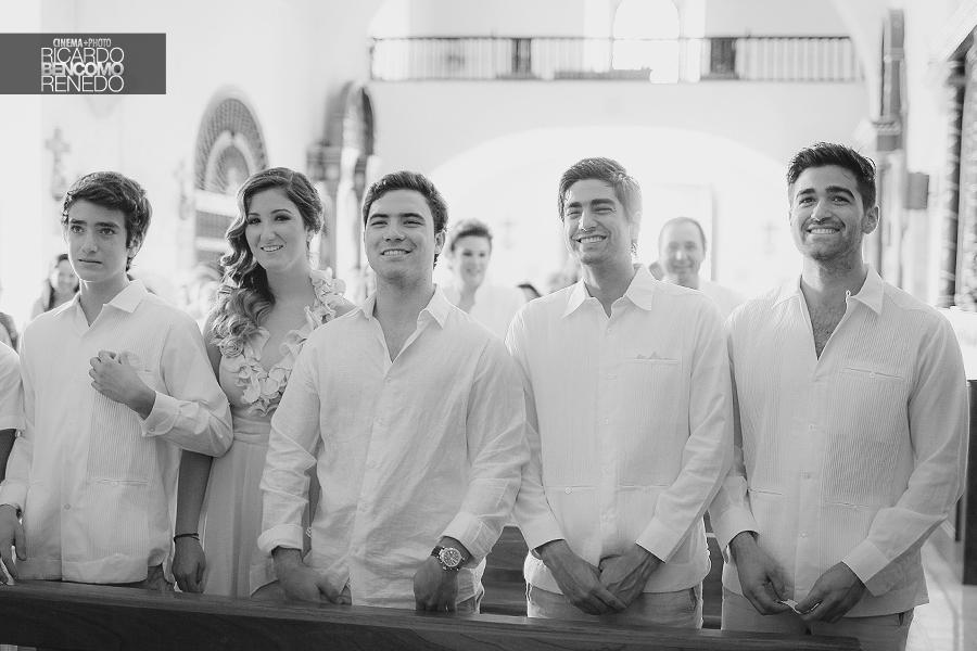 Boda de Oro 50 años matrimonio Ricardo Bencomo novios wedding abuelos campeche iglesia san fransico